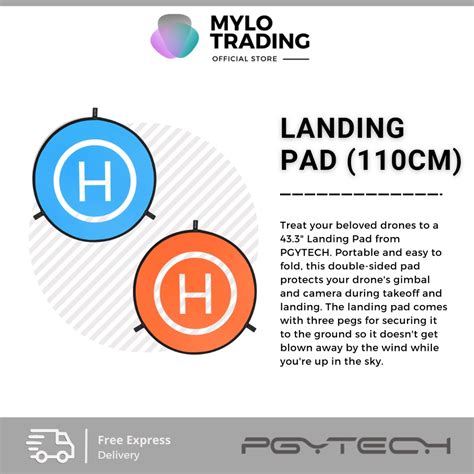 PGYTECH Landing Pad - Drone (110cm) | Shopee Malaysia