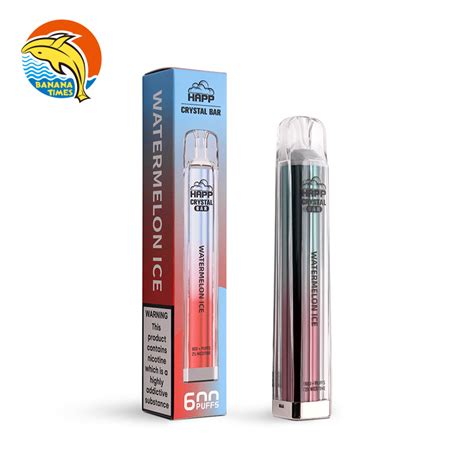 Wholesale Crystal Bar Disposable Electronic Cigarette 600 Puff Bar