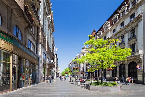 Belgradın Gözde Yolu Knez Mihailova Caddesi