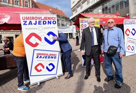 Umirovljenici zajedno Premijer Plenković najavio smanjenje mirovina