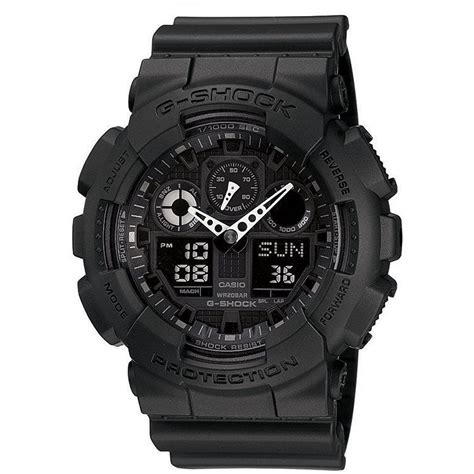 Casio G Shock Casio Ga100 1a1 G Shock X Large Black Ana Digi Dial