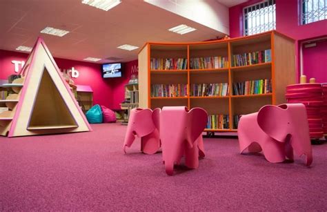 Library Design Ideas | School library design, Library design, Library decor