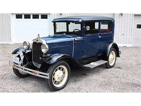 1930 Ford Model A Deluxe Tudor Sedan For Sale Cc