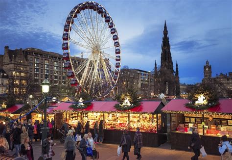 Christmas Market Edinburgh Scotland Ryan Air – Traveling with Thyme