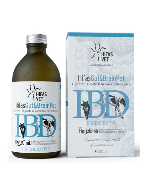 Hifas Gut Y Brain Pet Alimento Complementario Para Perros Y Gatos