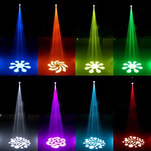 Zkymzl Led Moving Head Light Spot Color Gobos Light W Dmx With Show