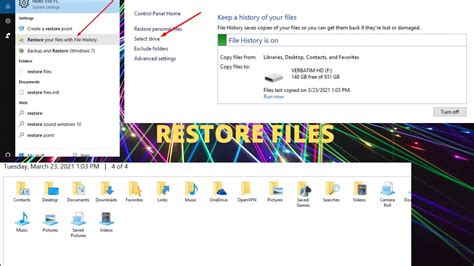 How To Restore Previous Versions Of Files In Windows Using File