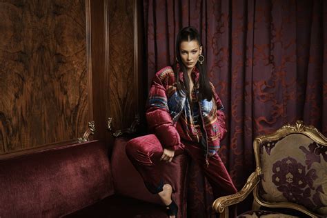 Bella Hadid For Kith X Versace Campaign Hawtcelebs