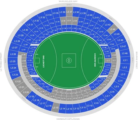 marvel stadium seating map  seat numbers  seats