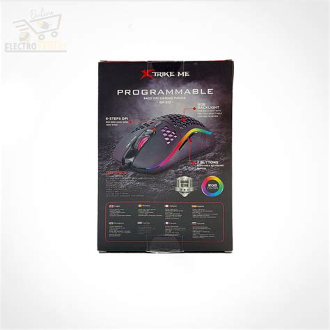 OFERTA YK221205 MOUSE GAMER XTRIKE ME GM 512