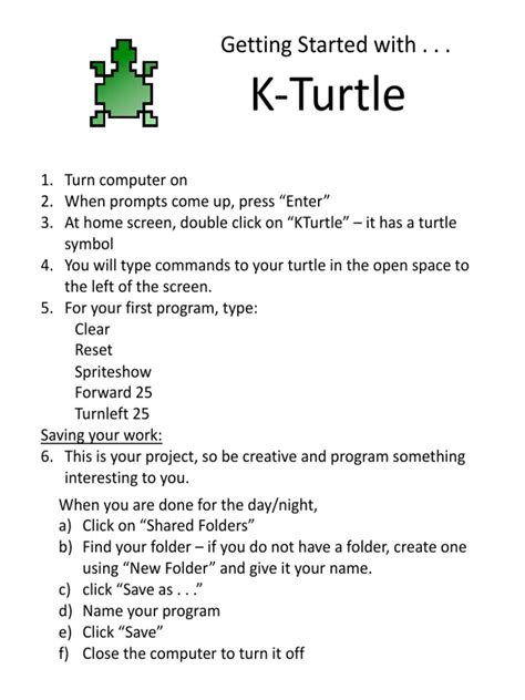 Kturtleposter | PDF