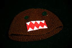 Ravelry: Crochet Domo Kun Beanie Hat Pattern pattern by Codi Hudnall