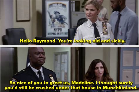 Raymond Holt Insults Madeline Wuntch In Brooklyn Nine-Nine