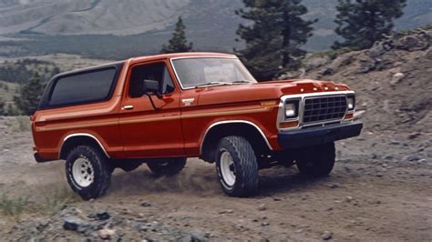 Gallery All The Generations Of The Ford Bronco