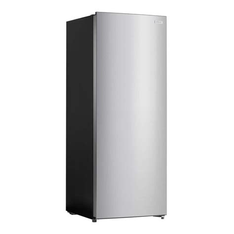 Vissani 7 Cu Ft Convertible Upright Freezerrefrigerator In Stainless Steel Garage Ready