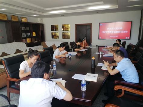 【学党史 强自律】机关三支部召开党史学习教育专题组织生活会 攀枝花学院官网