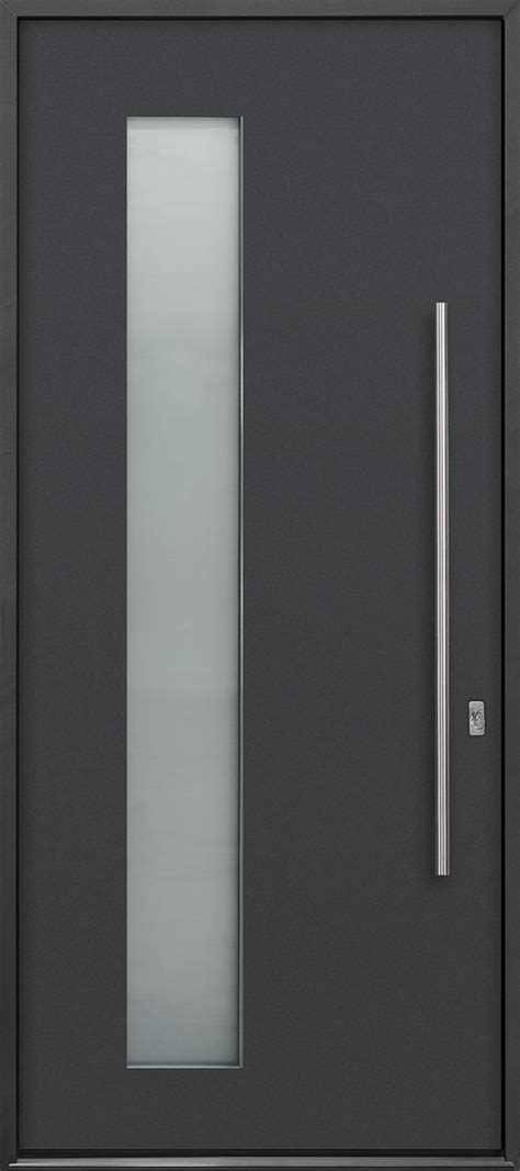 Modern Aluminum Clad Entry Door In Wilmette IL Glenview Haus Custom