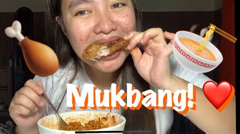 Cheese Samyang Chicken Mukbang First Impression On Samyang Evia Novien Youtube