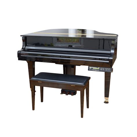 Yamaha GA1 Baby Grand Player Piano with Bench | EBTH