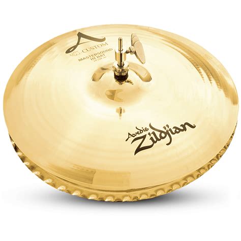 Zildjian 14 A Custom Mastersound Hi Hat Cymbals Pair Reverb