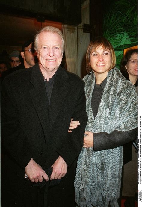 André Dussollier Rare photo de Francesca la mère de ses enfants