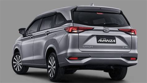 Toyota Avanza Mpv Gets New Design Improved Safety Tech