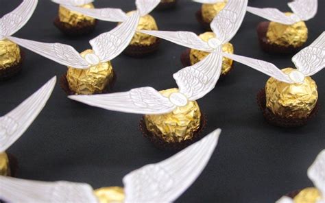 How To Make Ferrero Rocher Golden Snitches Party Delights