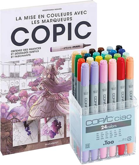 Copic Kit De Dessin Ciao Set Marqueurs Livre Assortie Amazon Fr