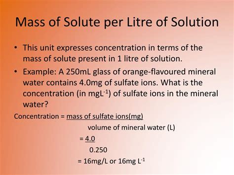 Ppt Chapter 11 Measuring Solubility Powerpoint Presentation Free Download Id 3105363