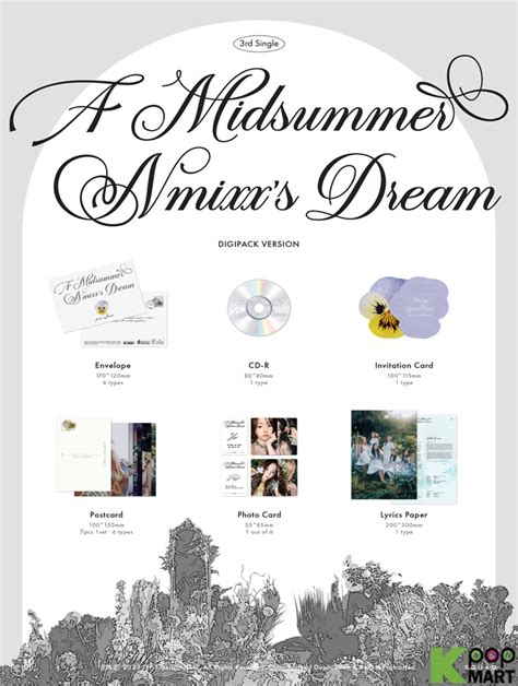 NMIXX Single Album Vol 3 A Midsummer NMIXXs Dream Digipack Ver