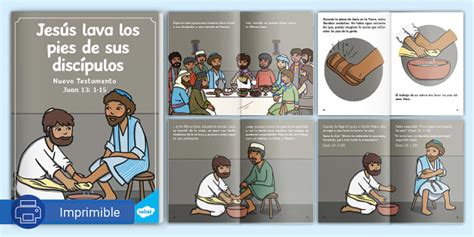 Ebook Jesús lava los pies de los discípulos Historias bíblicas