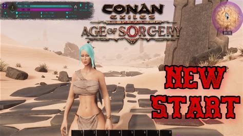 Conan Exiles Lets Play Series Fresh Start Age Of Sorcery Modded