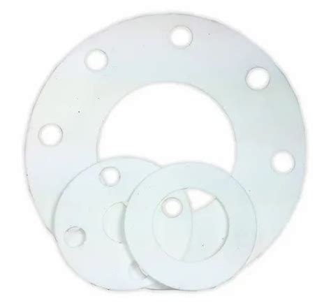 White Ptfe Teflon Gasket For Industrial Round At Best Price In Vadodara