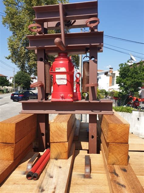 Prensa Hidraulica P Vinho T C Elevador Pulverizadores Cardoso