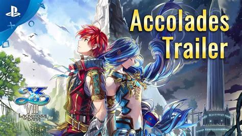 Ys VIII Lacrimosa Of DANA Accolades Trailer PS4 PS Vita YouTube