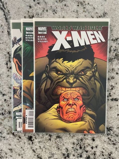 World War Hulk X Men Complete Marvel Comics Ltd Series Nm