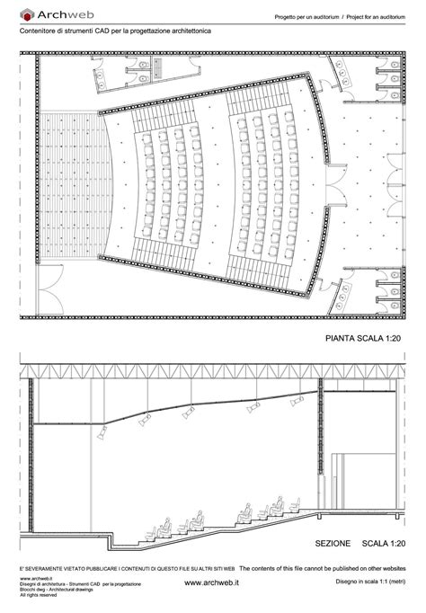 Auditorium Plan Auditorium Architecture Theater Architecture