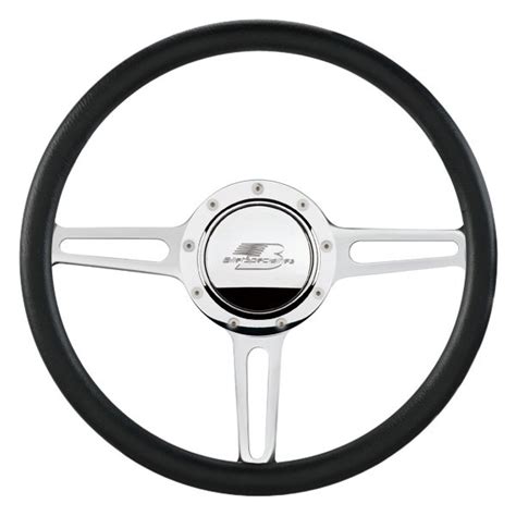 Billet Specialties® 3 Spoke Standard Series Split Spoke Style Steering Wheel