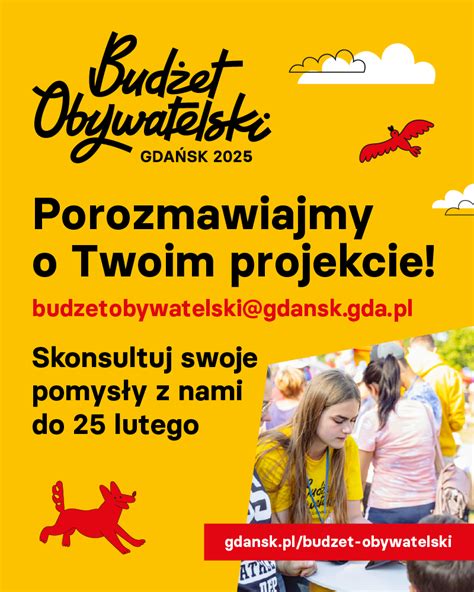 Budżet Obywatelski w Gdańsku 2025 Biuro Rozwoju Gdańska