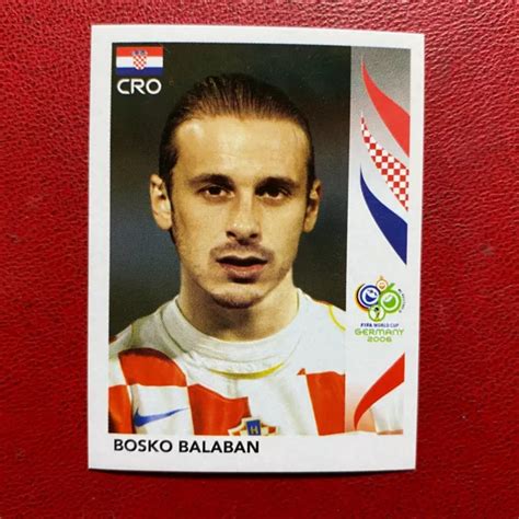 Germany N Balaban Croazia Figurina Wc Sticker Calciatori