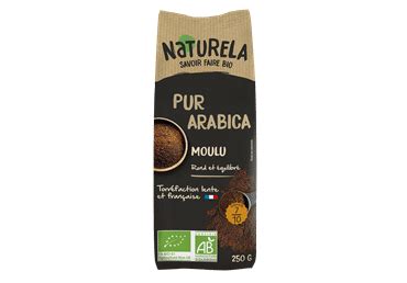 Kava Ekologiška malta kava NATURELA 250 g kaina