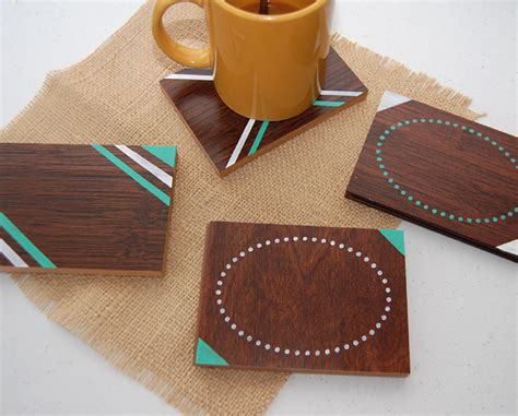 DIY: Wood Coaster Set