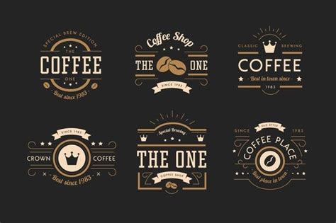 Vintage Coffee Shop Logo Collection