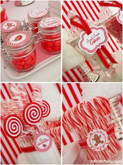 Christmas Candyland Party Ideas And Desserts Table Party Ideas Party