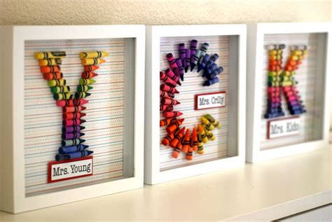 Crayon Monogram Crayon Letter Monogram Frame Letter Art Initial Art