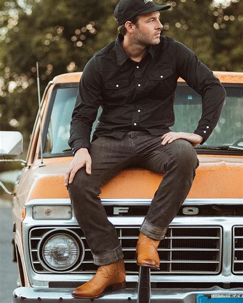 Shop This Instagram From Tecovas Mens Cowboy Boots Outfit Mens