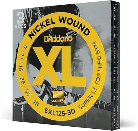 Amazon D Addario Exl D Nickel Wound Electric Guitar Strings