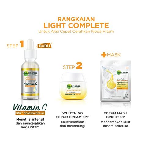 Garnier Light Complete Booster Serum Ml Brighten Dark Spots In