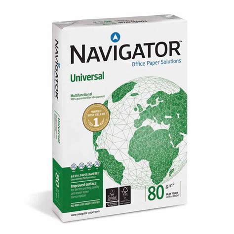 Navigator Universal A4 Copier Paper 80gsm 2500 Sheets