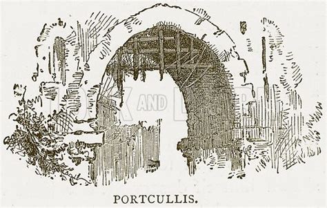 Portcullis stock image | Look and Learn